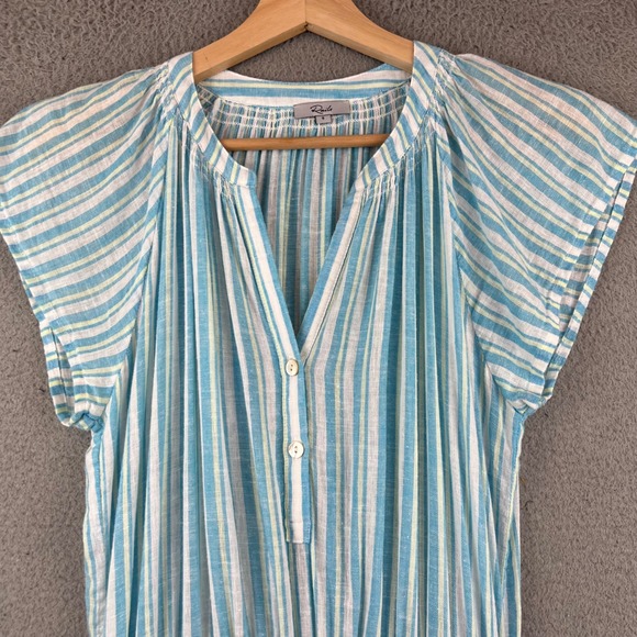 Rails Women's Augustine Stripe Linen Blend Dress size S - Picture 3 of 11